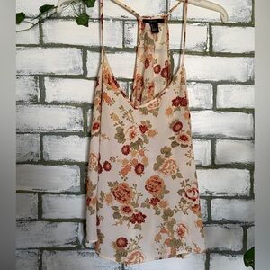 Floral Forever 21 flowy tank